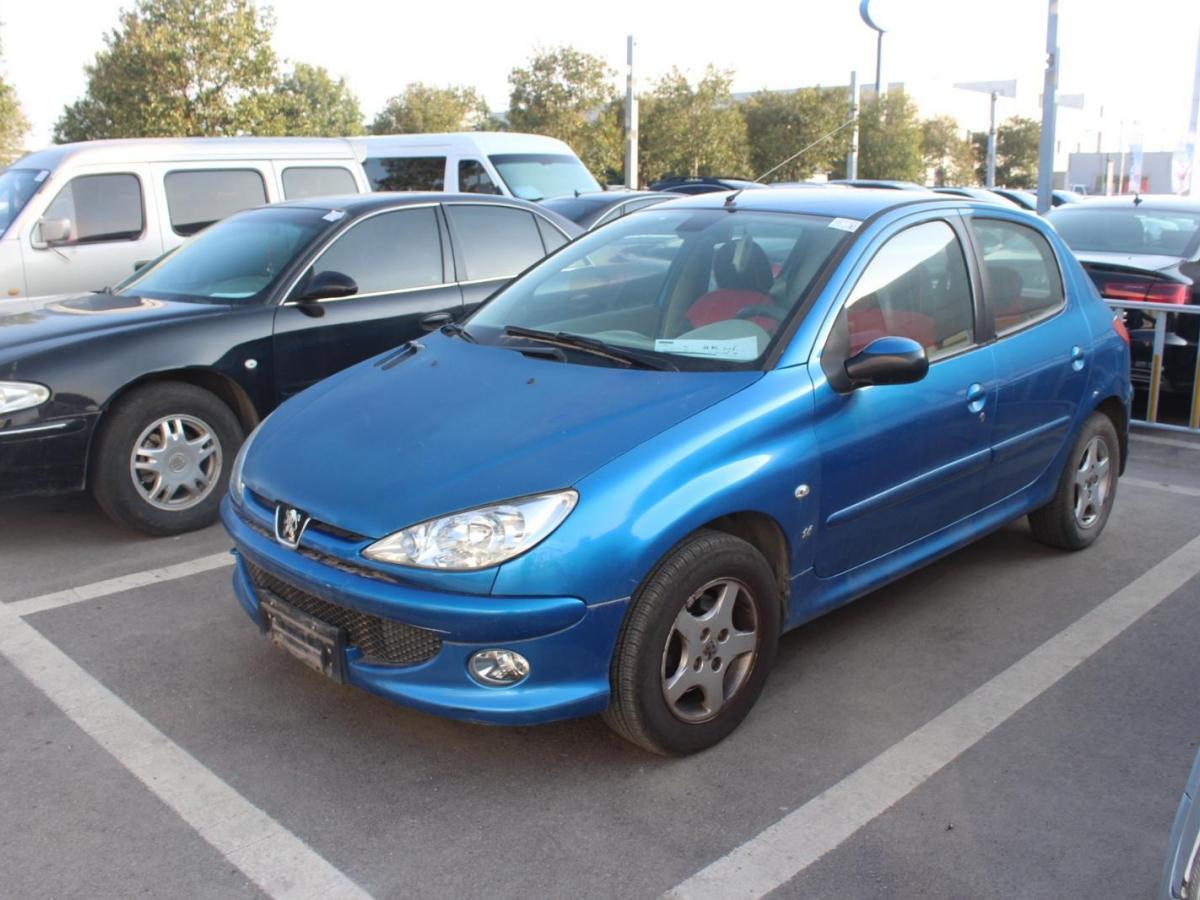 济南2006年4月标致2062005款16l自动智尚版蓝色自动档