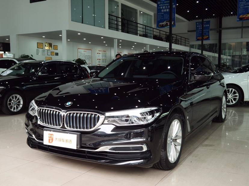 成都2019年6月宝马宝马5系新能源2019款改款530le先锋版黑色手自一体