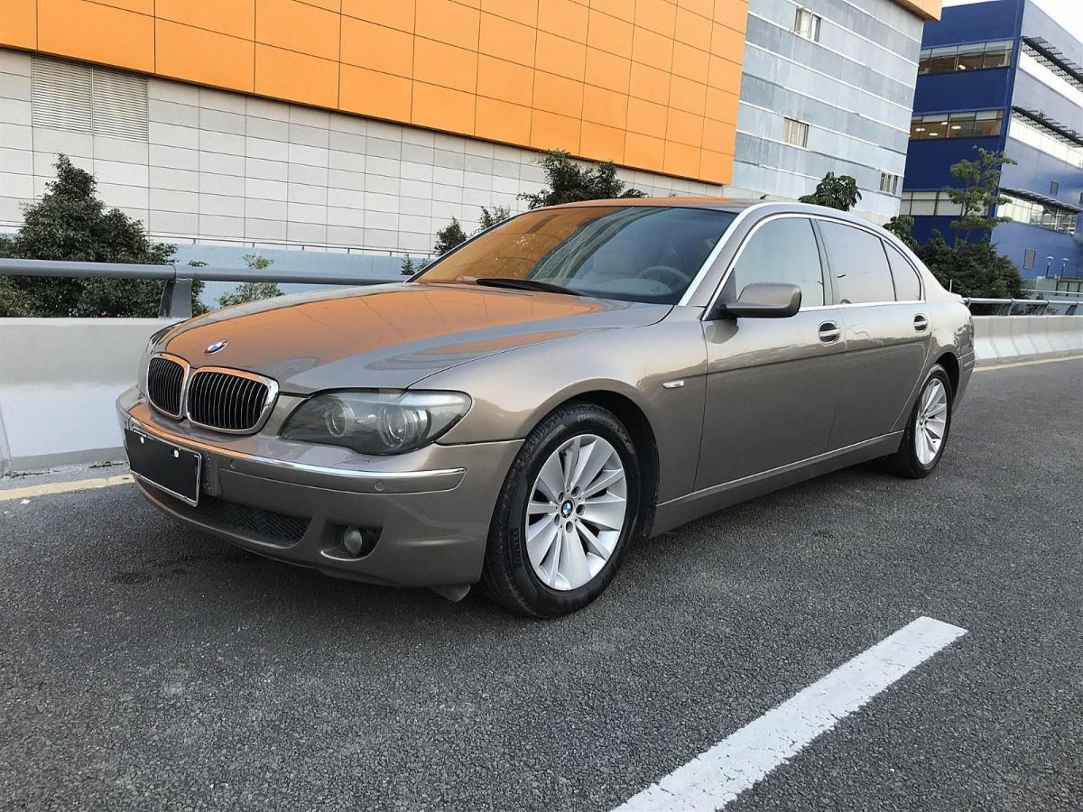 深圳2006年4月宝马宝马7系2005款740li香槟色自动档