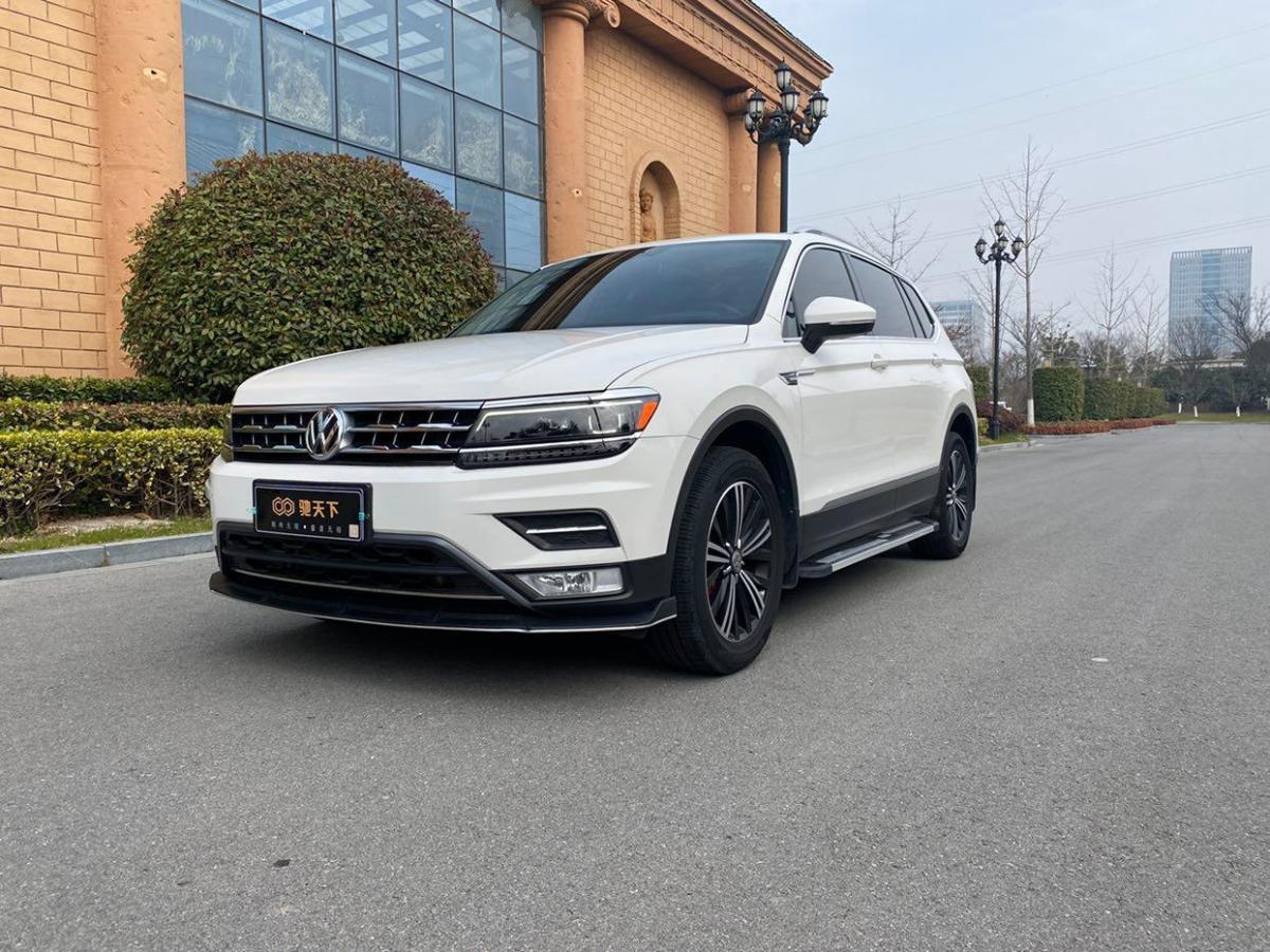 宿迁2017年6月大众途观l2017款380tsi自动四驱豪华版白色自动档