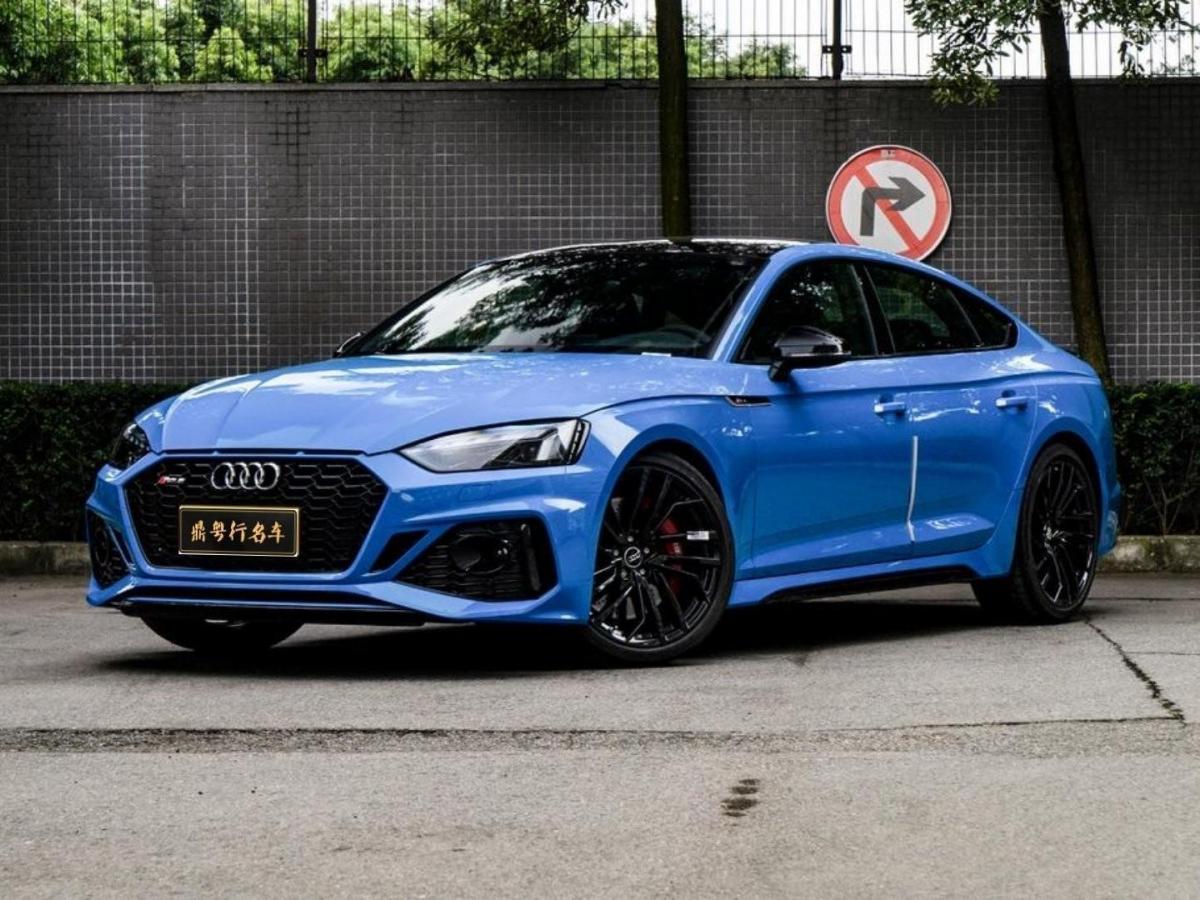深圳未上牌奥迪奥迪rs52020款rs529tsportback蓝色手自一体