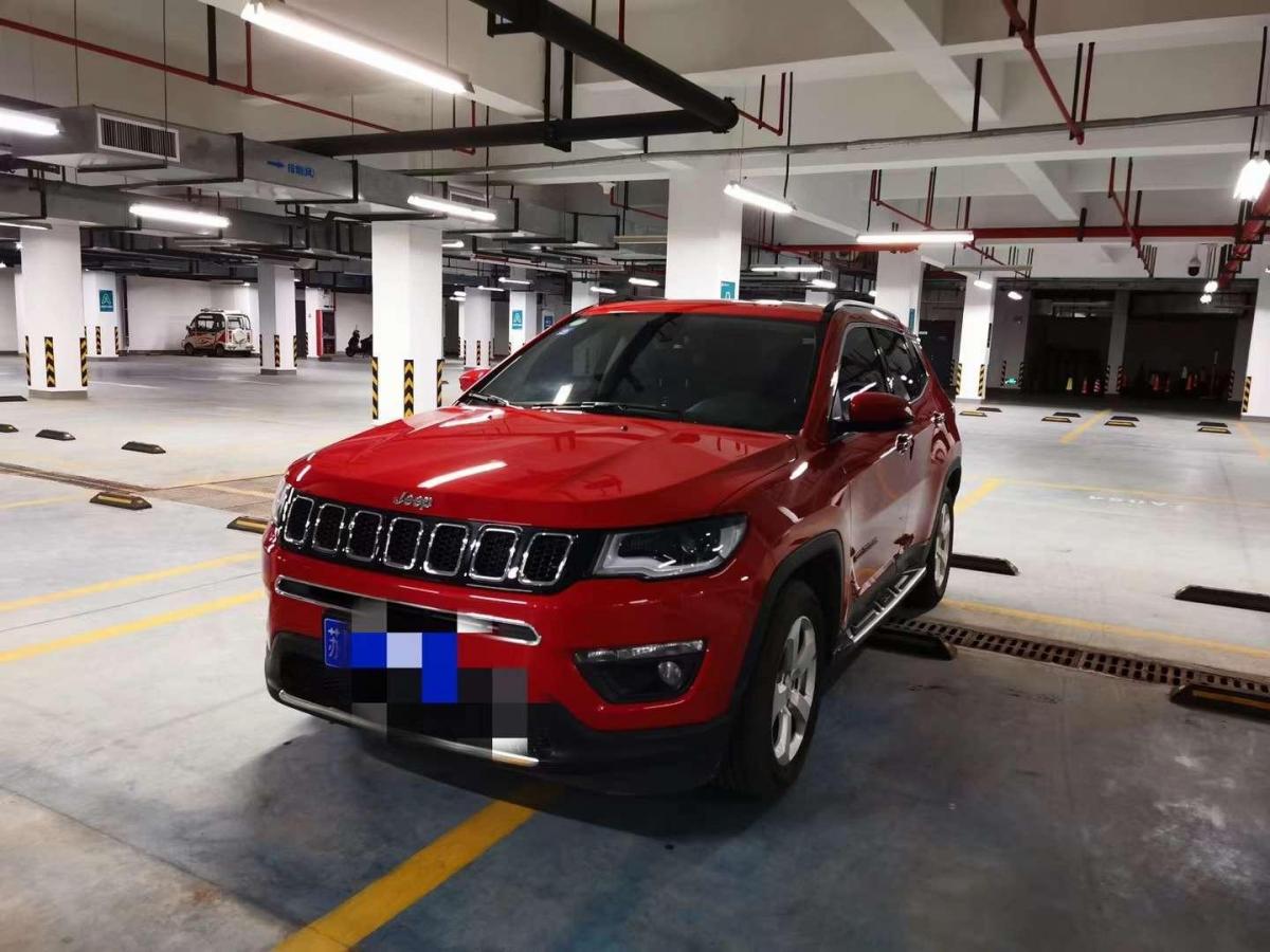 苏州2020年4月jeep指南者2019款220t自动家享版红色自动档