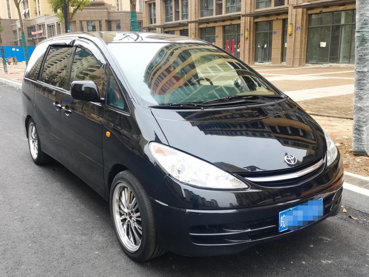 【六安】2003年6月 丰田 普瑞维亚 2003款 2.4l 自动 dx 黑色 自动档