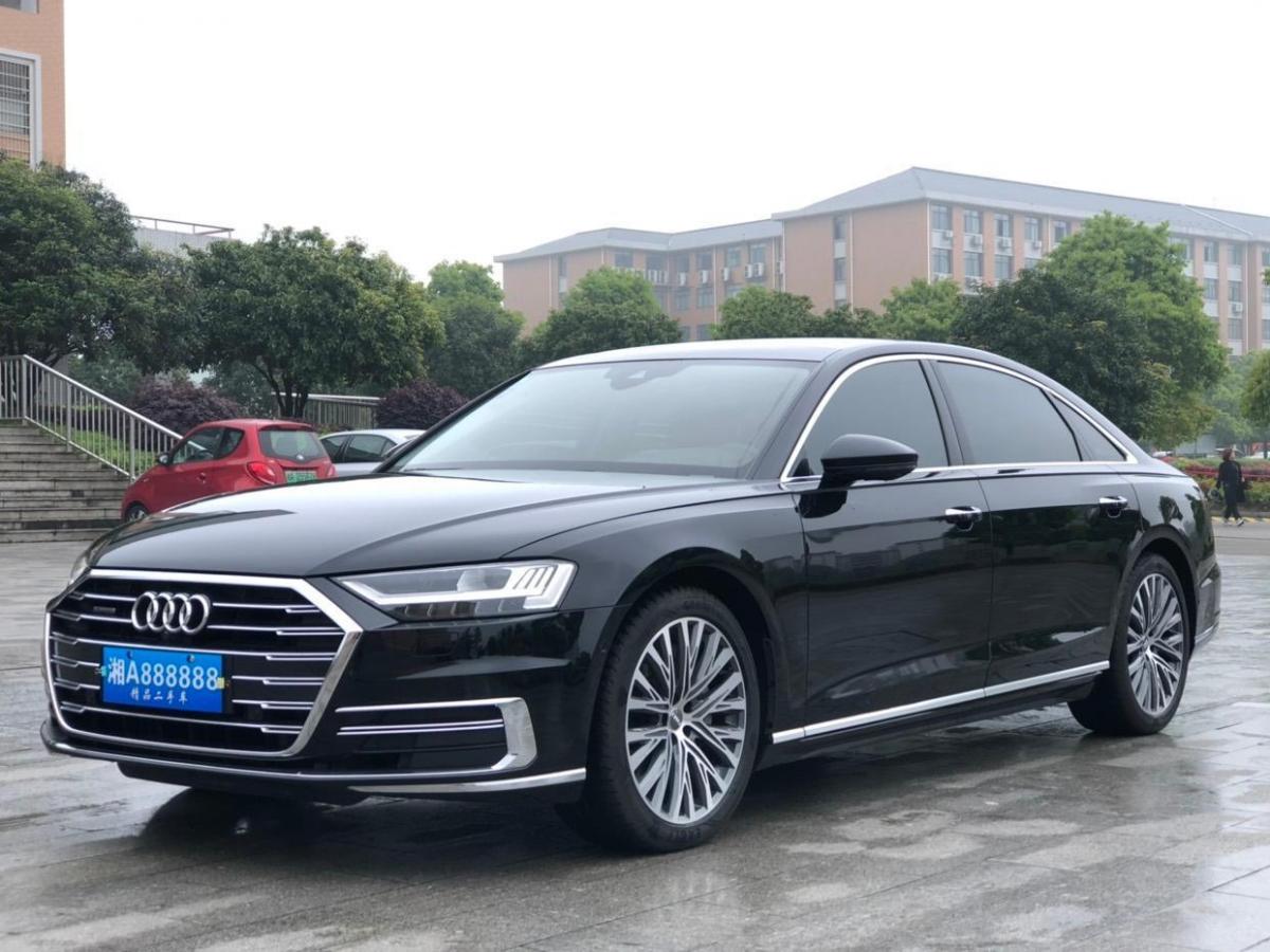 长沙2020年9月奥迪奥迪a82019款a8l55tfsiquattro豪华型黑色手自一体
