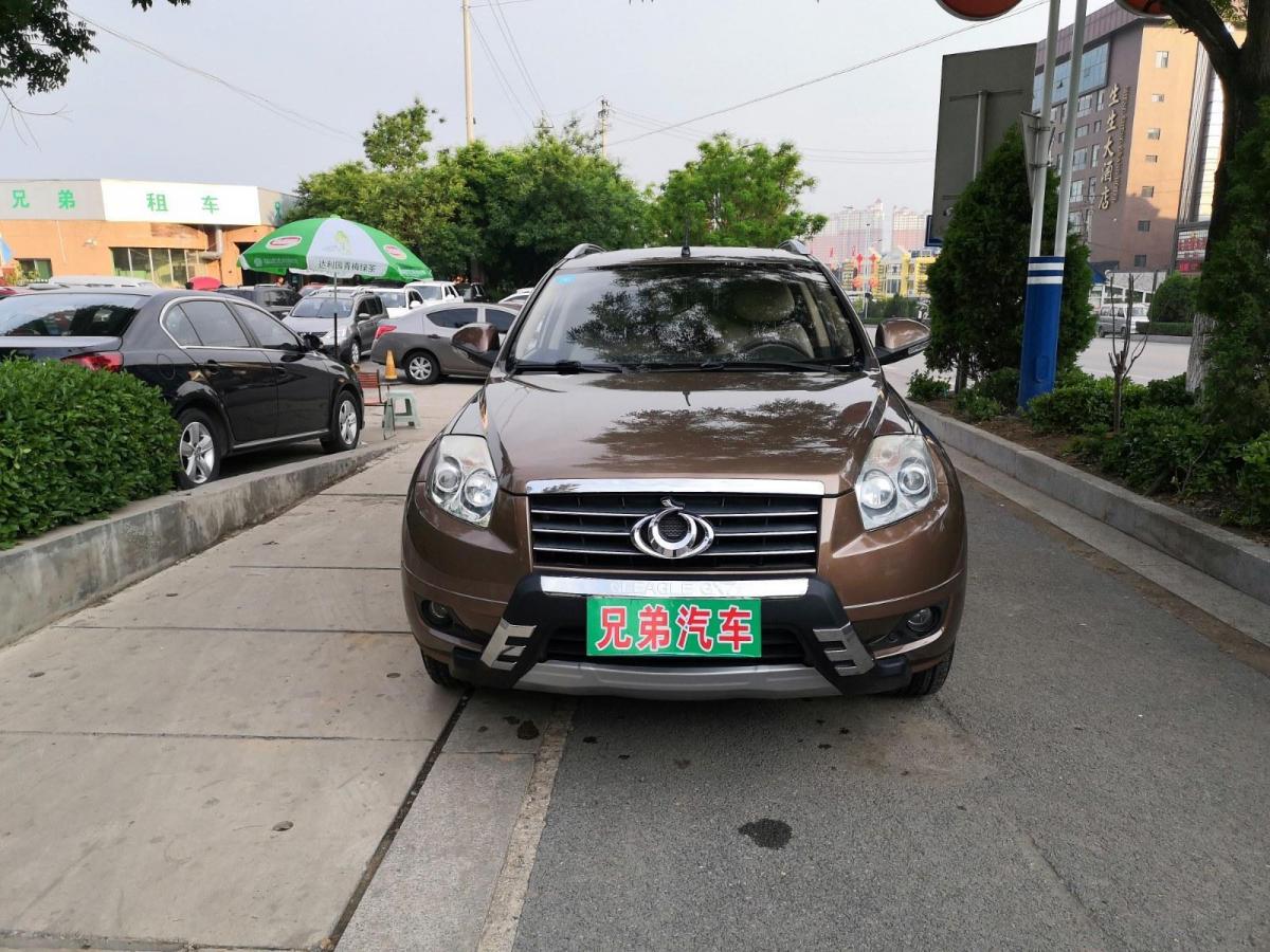 阳泉2013年4月吉利吉利gx72013款18l手动尊贵型黄色自动档