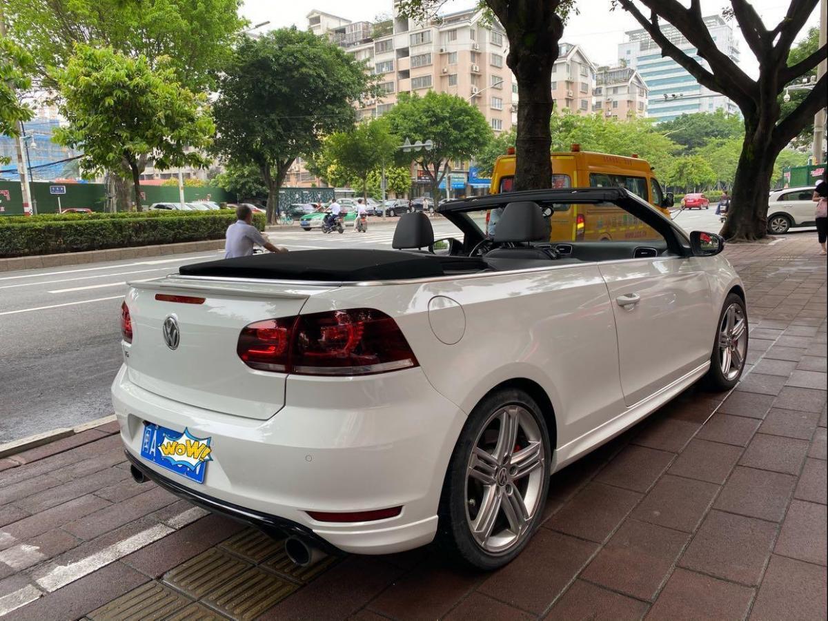 【福州】2014年7月 大众 高尔夫 2014款 2.0tsi r敞篷版 自动档