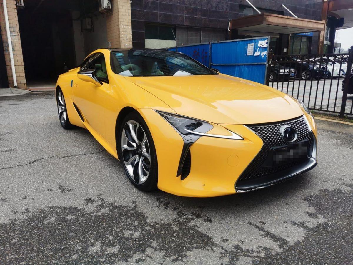 【武汉二手车】2019年1月_二手雷克萨斯 lc 2019款 500h 特别版 国vi
