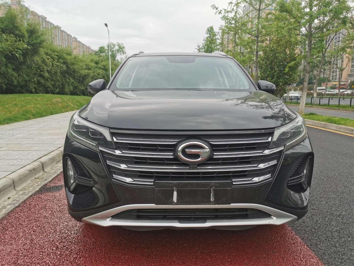 长沙2021年4月广汽传祺gs42021款270t自动智联科技版黑色手自一体