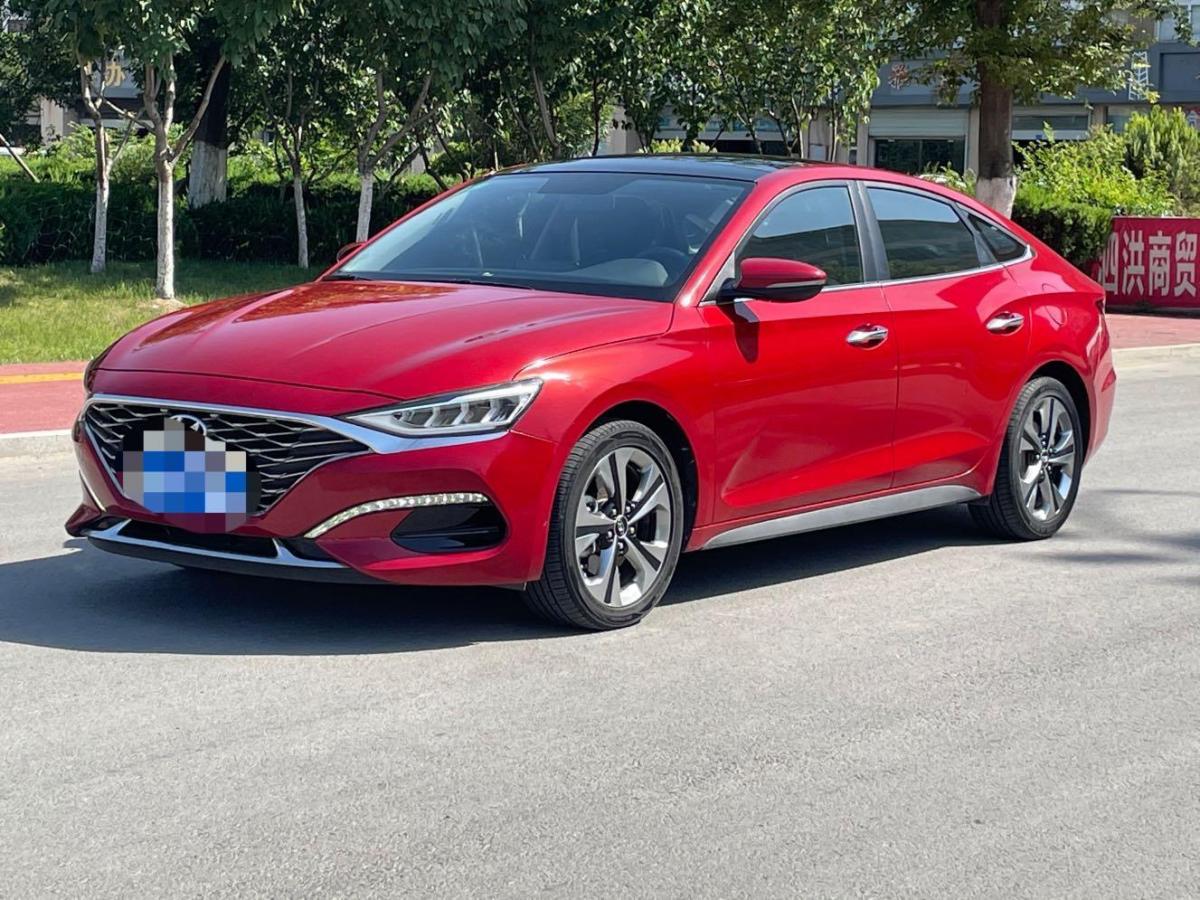 2020年1月 现代 菲斯塔 2019款 280tgdi 智尊版 国vi 红色