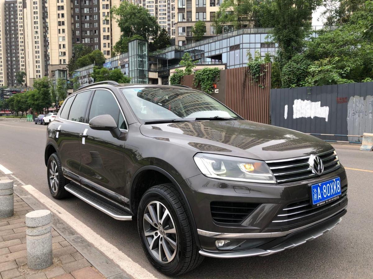 【重庆】2016年6月 大众 途锐 2016款 3.0tsi 高配型 自动档