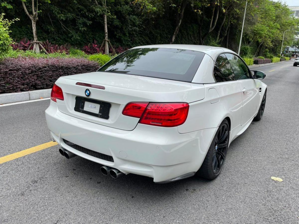 【厦门】2012年6月 宝马 宝马m3 2009款 m3敞篷轿跑车 自动档