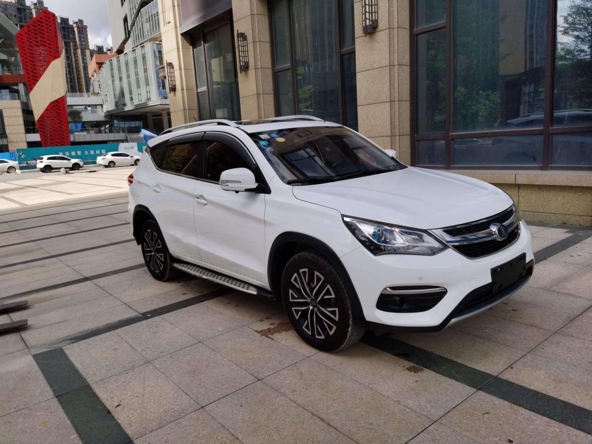 深圳2018年04月比亚迪宋新能源2017款宋dm15tid全时四驱豪华型白色