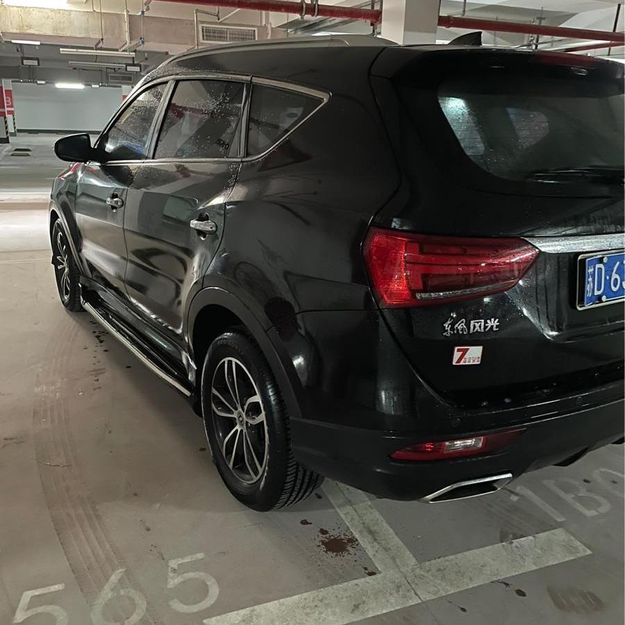 宿迁2017年8月东风风光5802017款改款15tcvt豪华型黑色自动档