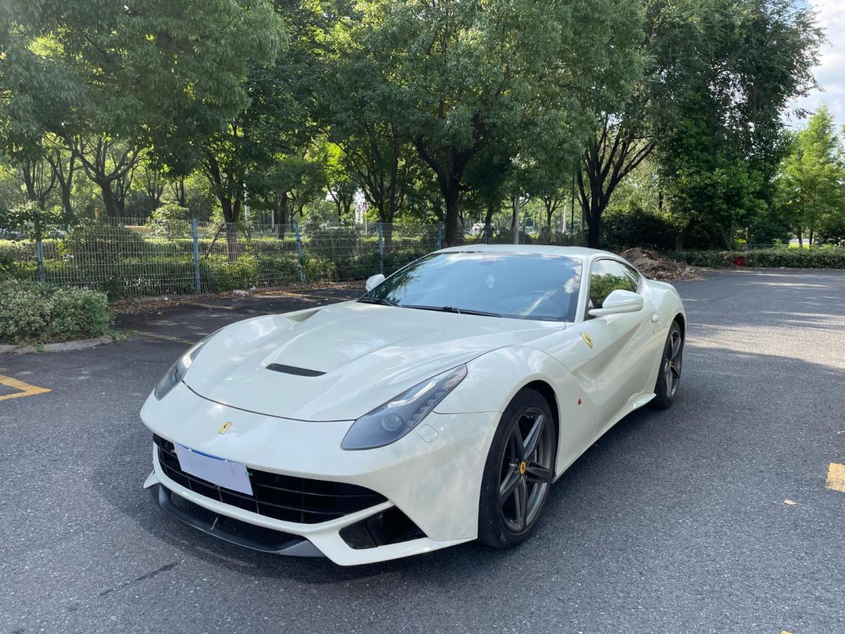 绍兴2013年4月法拉利f12berlinetta2013款63l标准型白色自动档