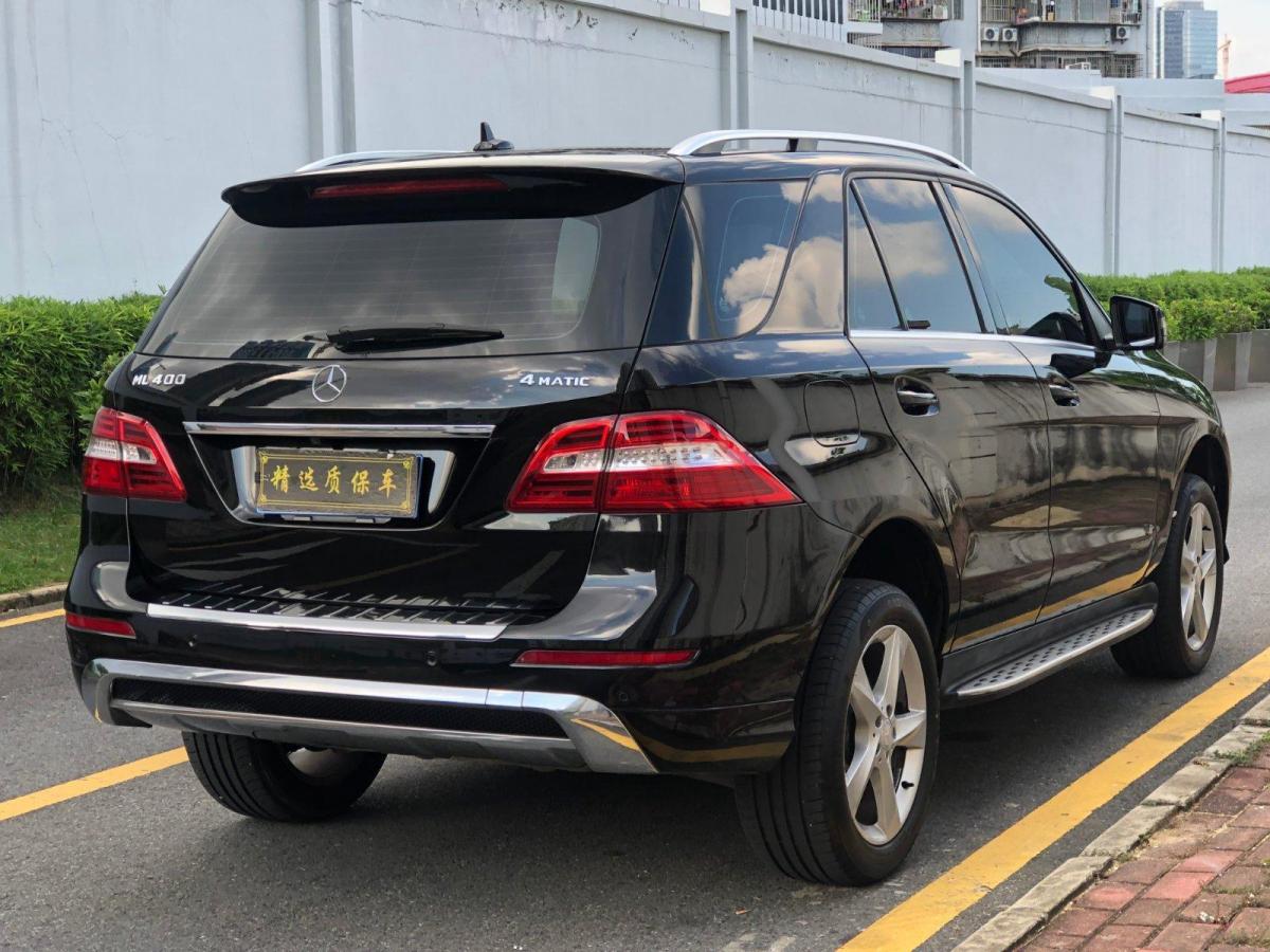 深圳2014年2月奔驰奔驰m级2014款ml4004matic动感型黑色自动档