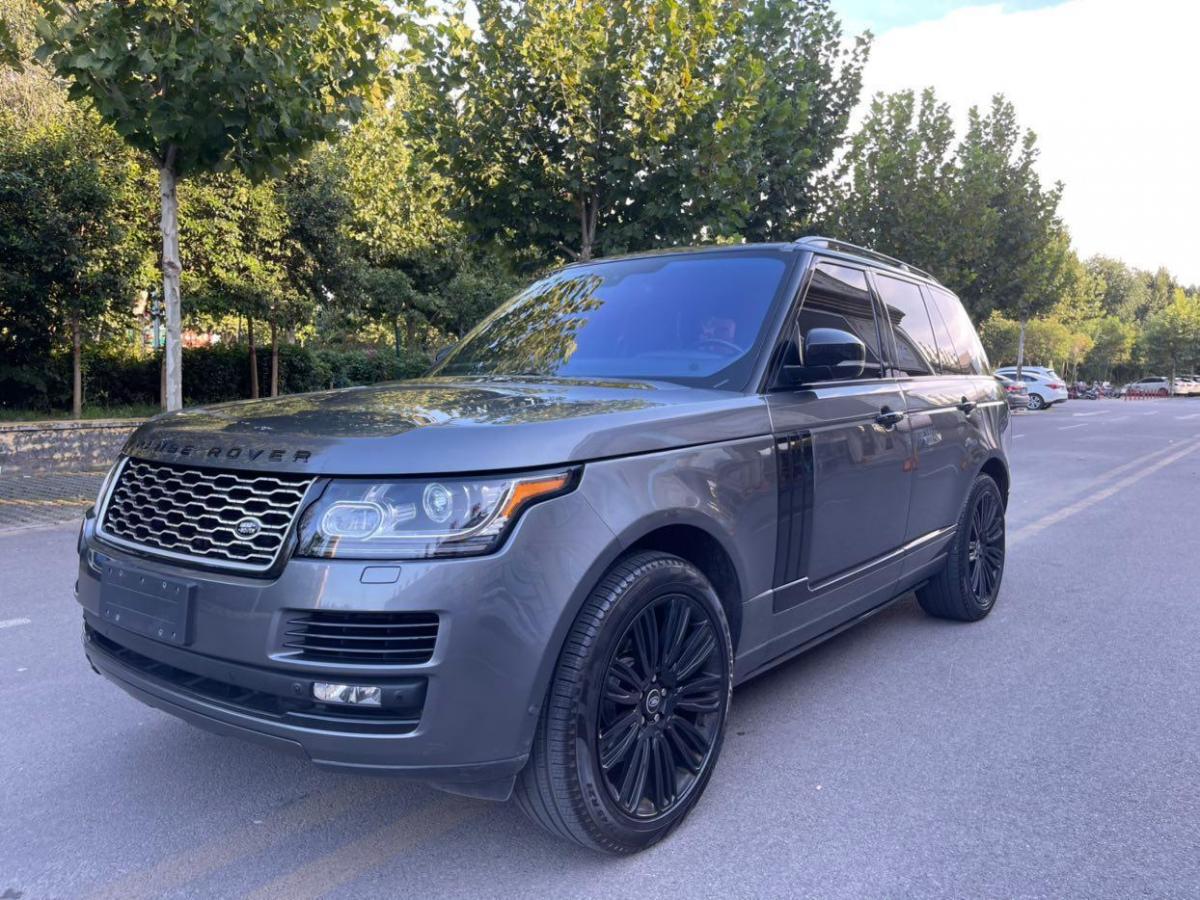 【枣庄】2016年7月 路虎 揽胜 2015款 3.0 v6 黑曜限量版 手自一体