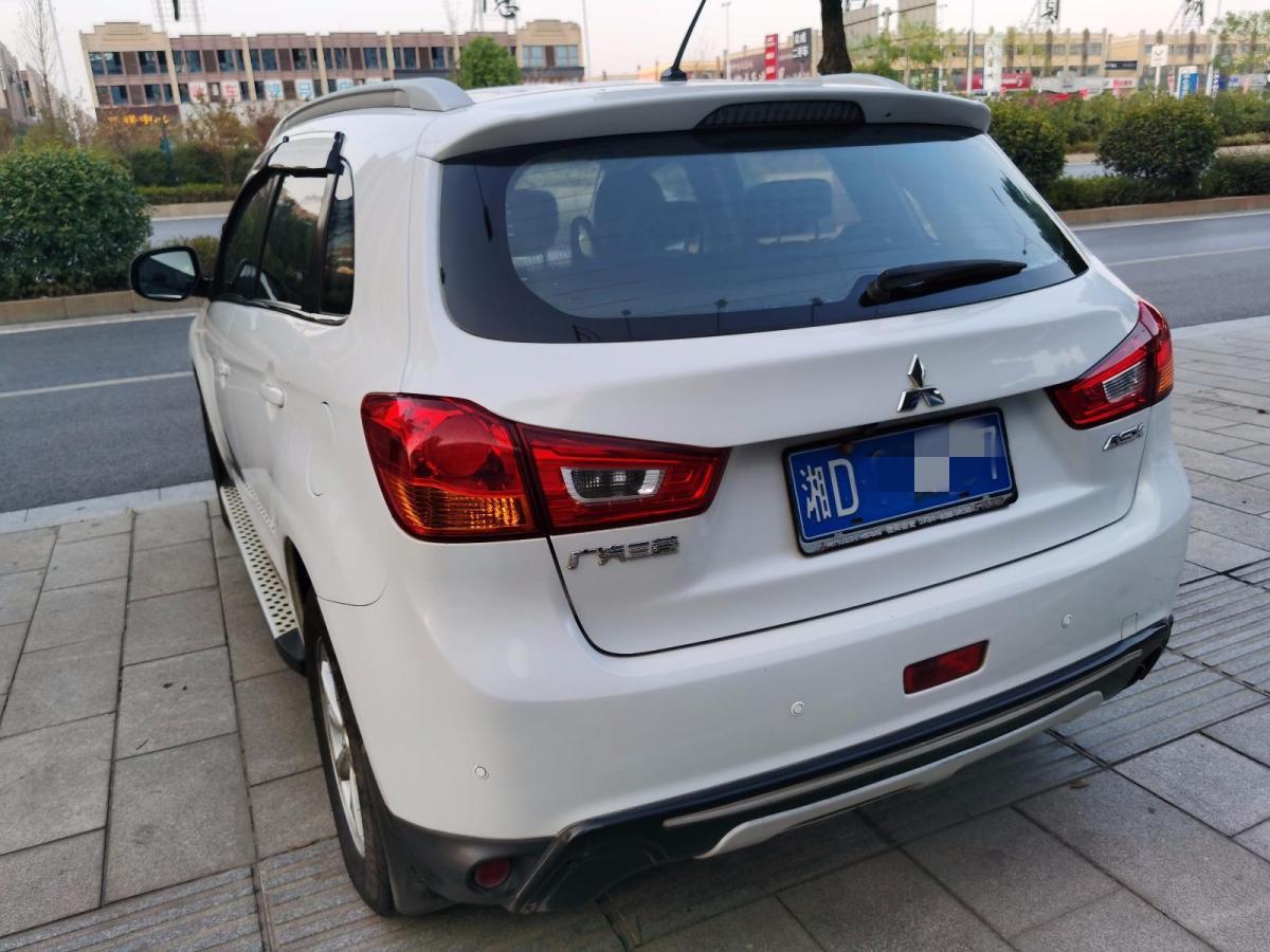 【衡阳】2014年9月 三菱 劲炫asx 2013款 2.0l cvt两驱精英版 自动档