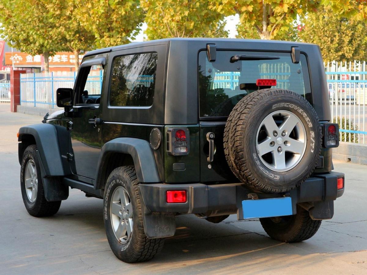 【唐山】2010年9月 jeep 牧马人 2010款 3.8l sahara 两门版 自动档