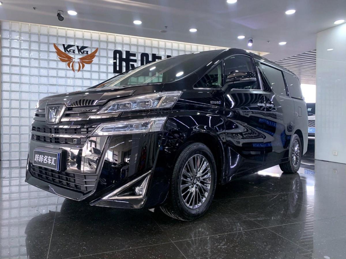 沈阳2021年7月丰田威尔法2021款皇冠双擎25lhv豪华版黑色自动档