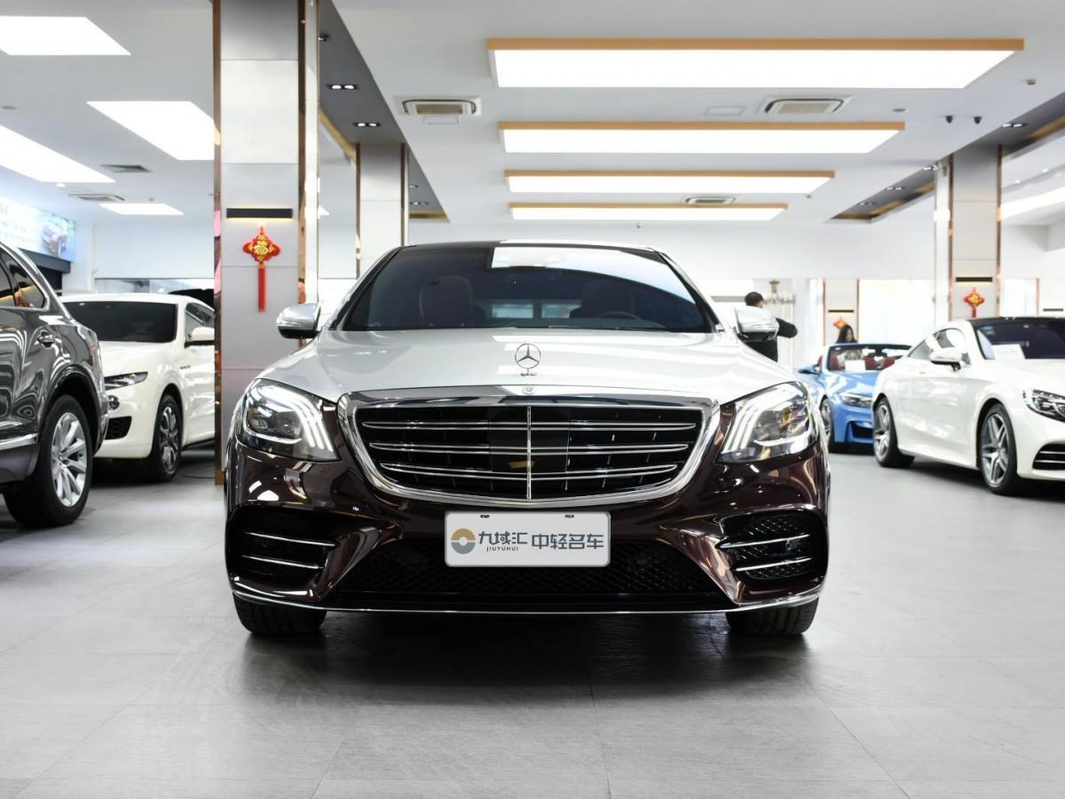 奔馳s級 2018款 s 450 l 4matic 卓越特別版_價格8x