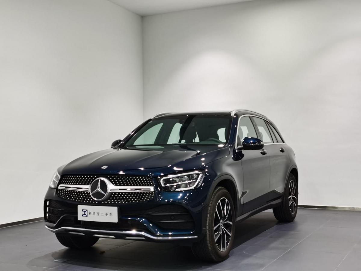 金华2020年10月奔驰奔驰glc2021款glc260l4matic豪华型绿色自动档