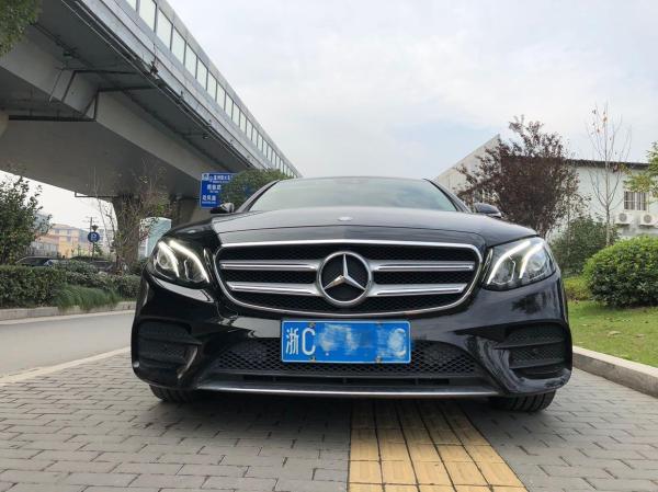 温州2017年9月奔驰奔驰e级2017款e20020t运动版黑色手自一体