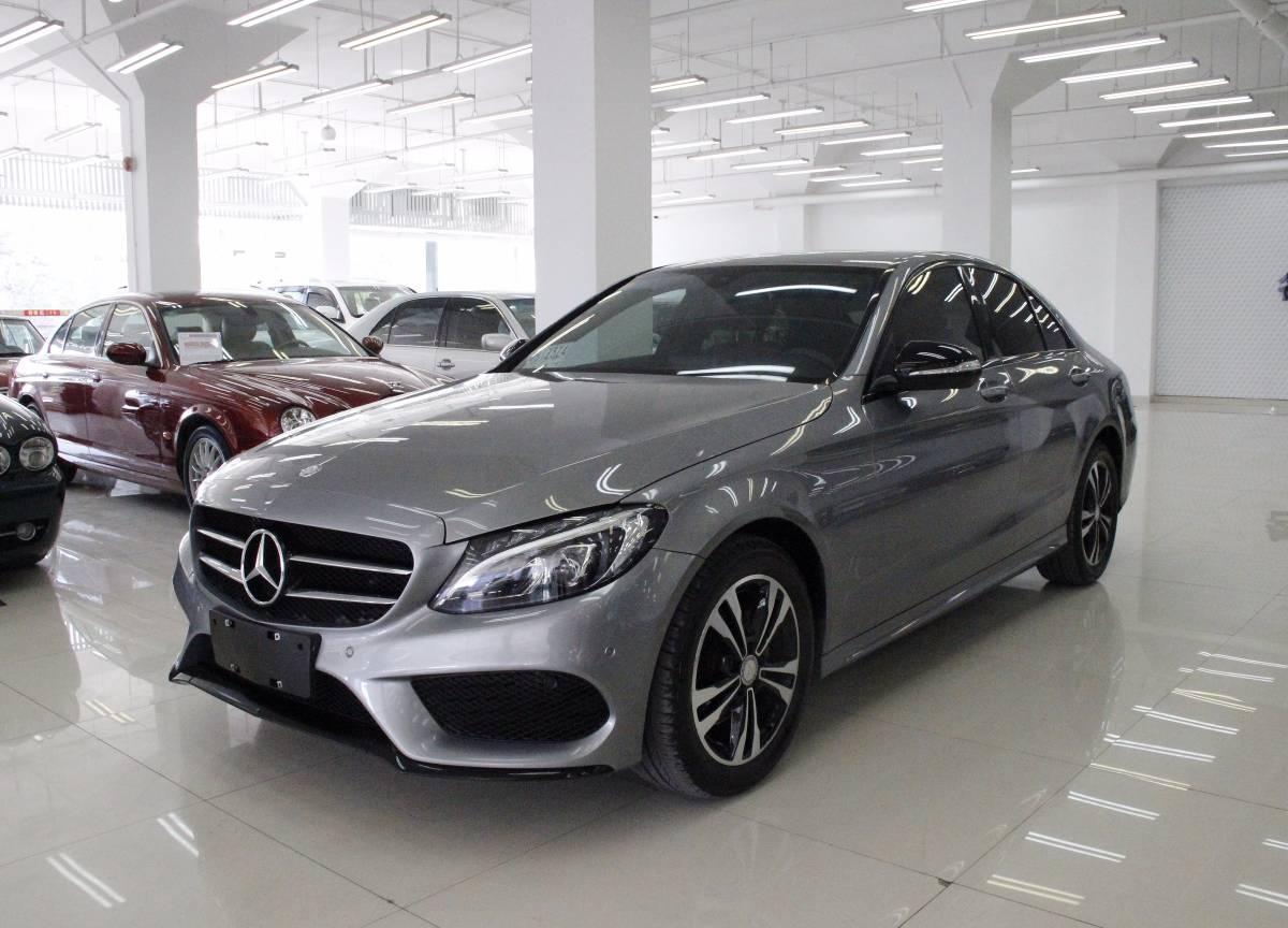 深圳2016年08月奔驰奔驰c级2016款c20020t灰色自动档