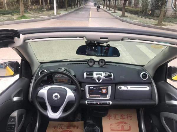 smart fortwo  2012款 1.0T 5档序列 敞篷激情领航版