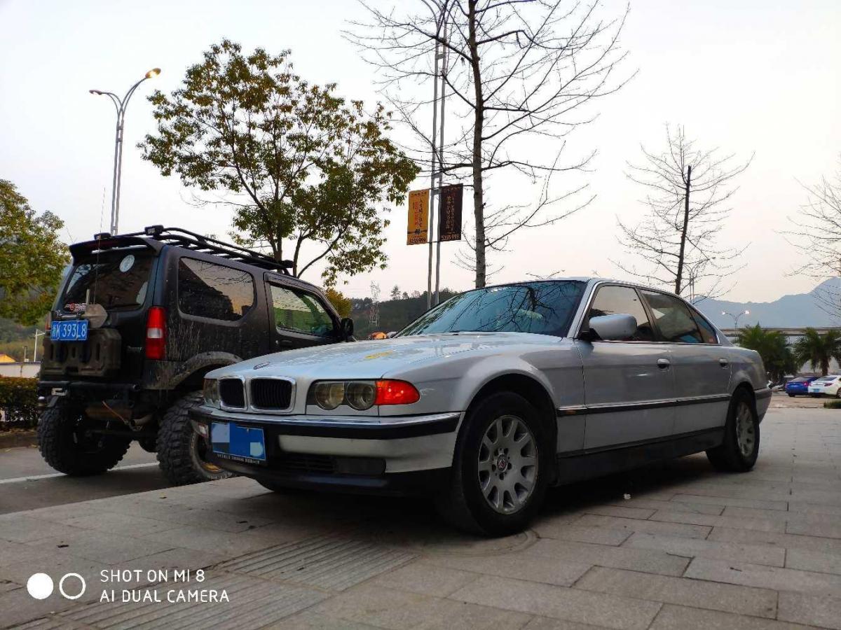 丽水1999年3月宝马宝马7系1999款740il44l自动档银灰自动档