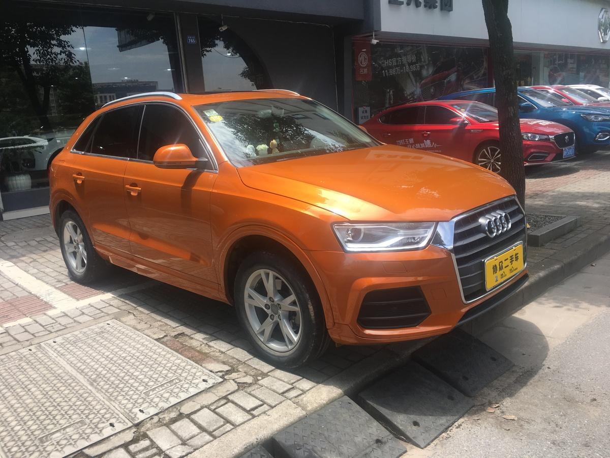 衢州2016年7月奥迪奥迪q32016款30tfsi典藏版智领型橙色自动档