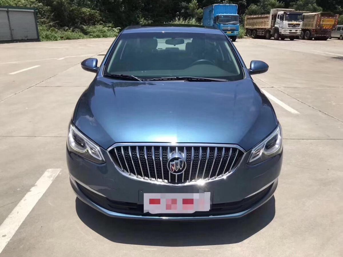 江门2016年1月别克英朗2016款15n自动精英型蓝色自动档