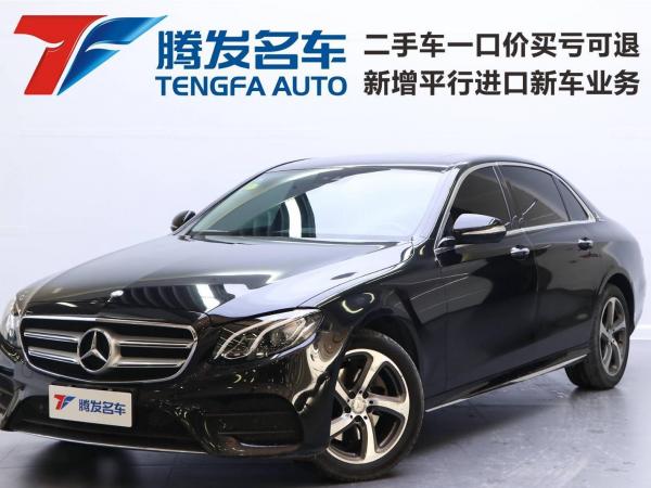 奔驰 奔驰E级  2017款 E 200 L 4MATIC