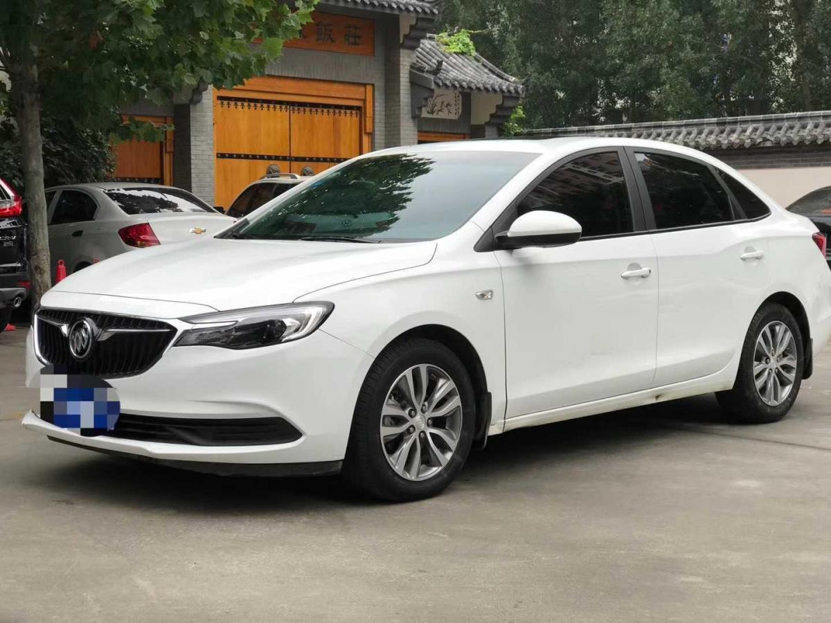 济南2018年6月别克英朗2018款18t自动精英型白色手自一体