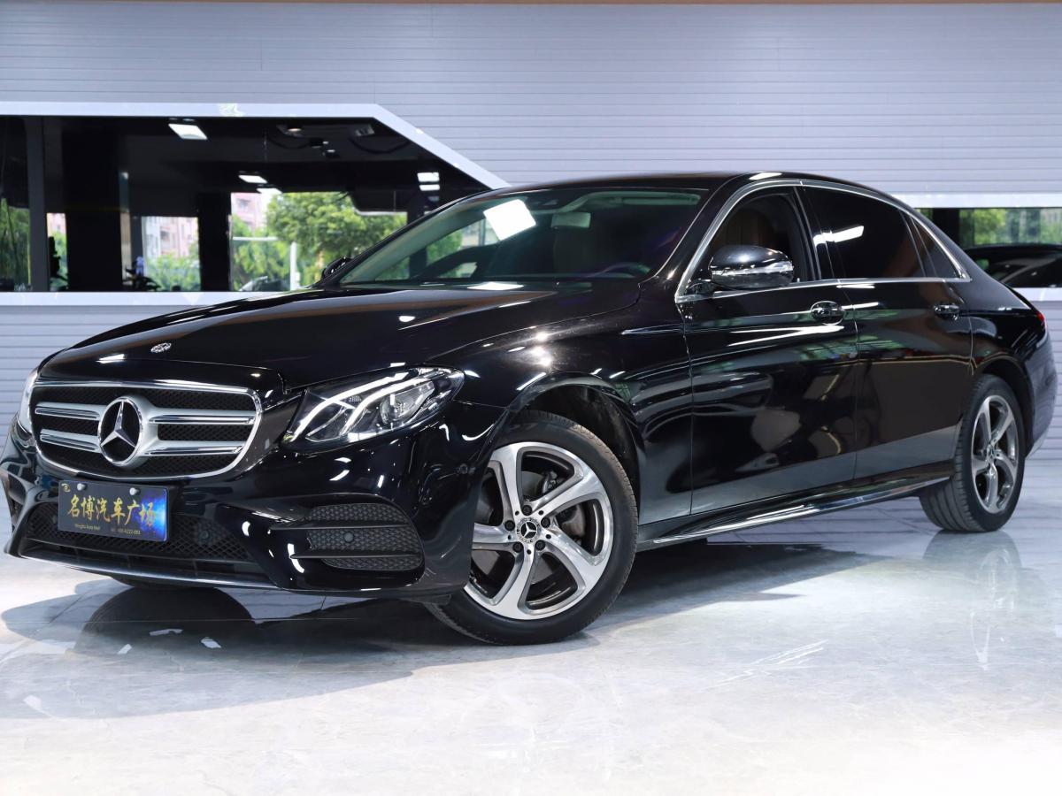 东莞2017年9月奔驰奔驰e级2017款e200l运动型4matic黑色手动挡