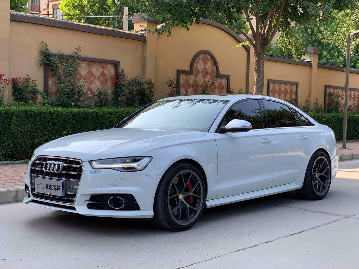 济南2016年9月奥迪奥迪s62017款s640tfsi白色自动档