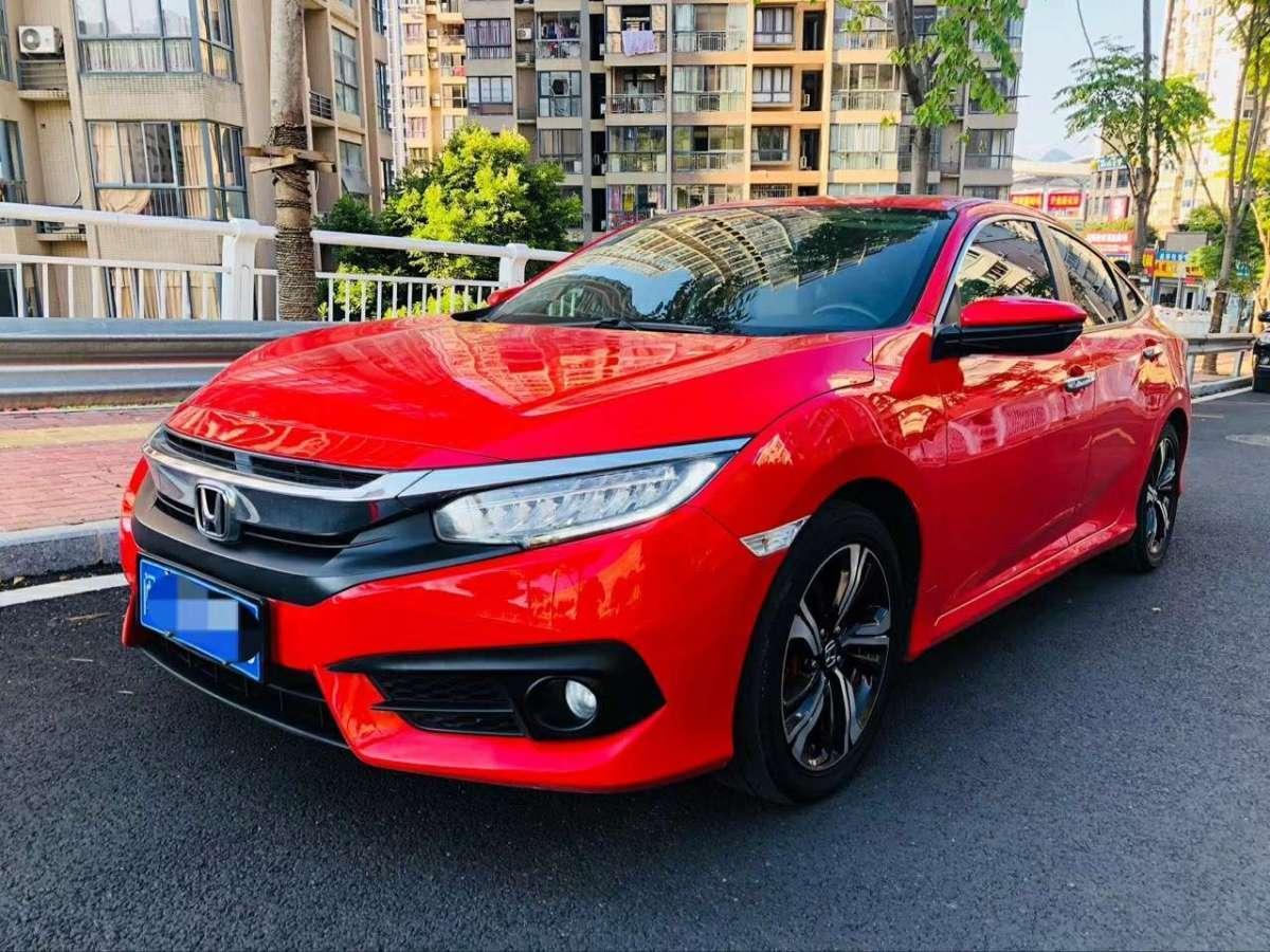 【福州】2016年9月 本田 思域 2016款 220turbo cvt尊贵版 红色 自动