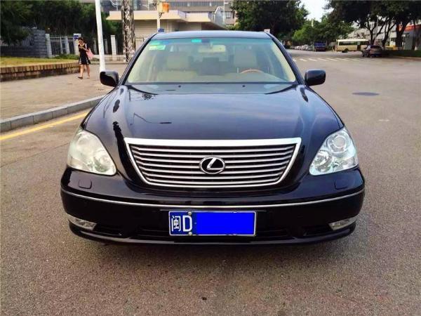 【厦门】2004年2月 雷克萨斯 ls 2004款 4.3 自动 ls430 黑色 自动档