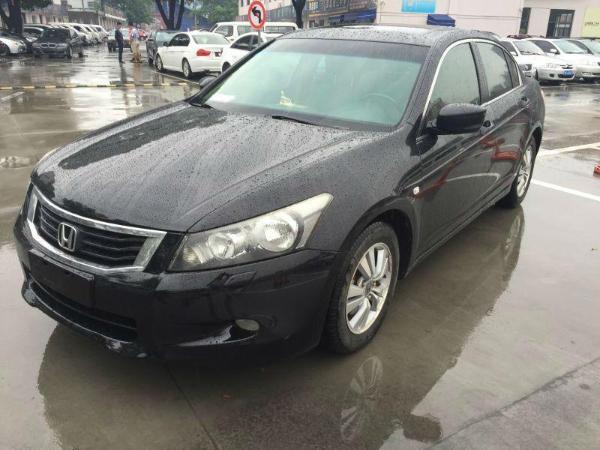 【宁波】2008年10月 本田雅阁2.4八代 黑 黑色 手自一体