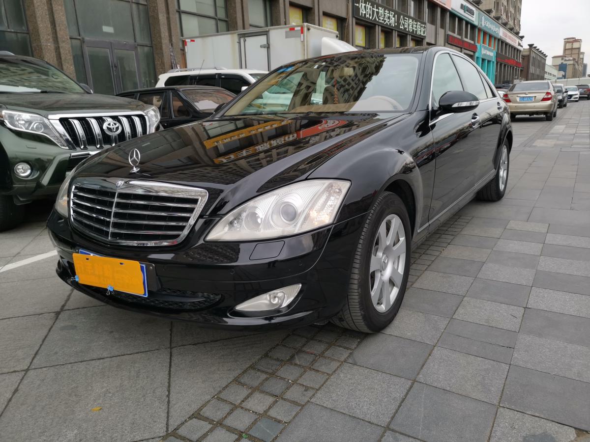 【鞍山】2007年11月 奔驰 奔驰s级 s350 l(加长) 白色 自动档