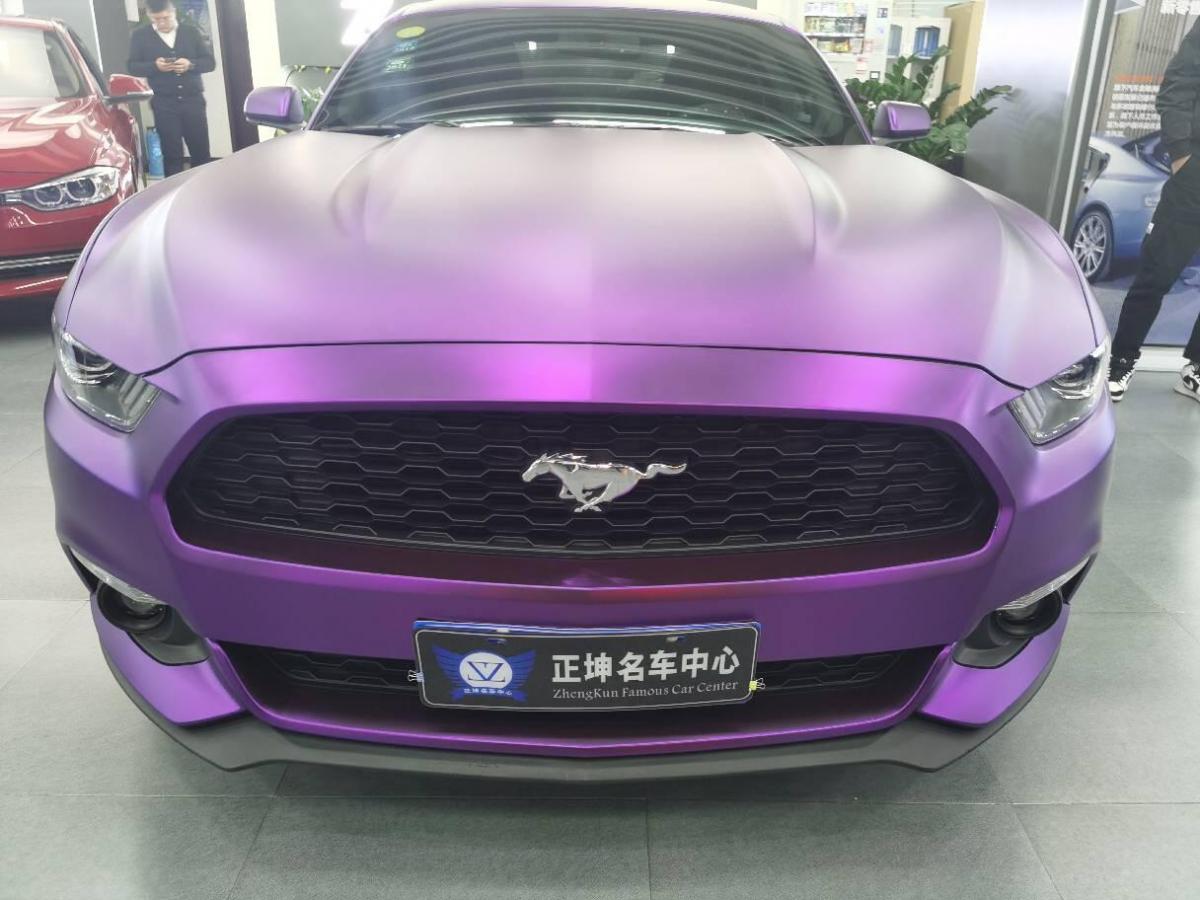 【合肥】2015年6月 福特 mustang 2015款 2.3t 运动版 手自一体