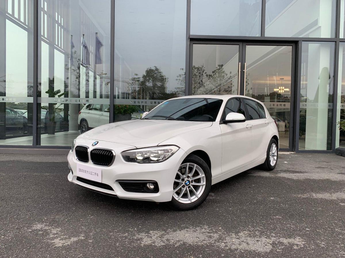 杭州2016年7月宝马宝马1系2016款118i领先型白色自动档