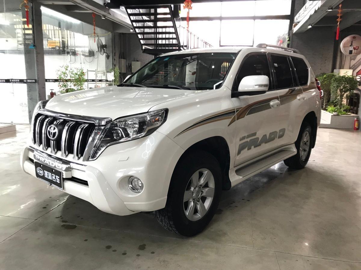 湛江2015年1月丰田普拉多普拉多白色自动档