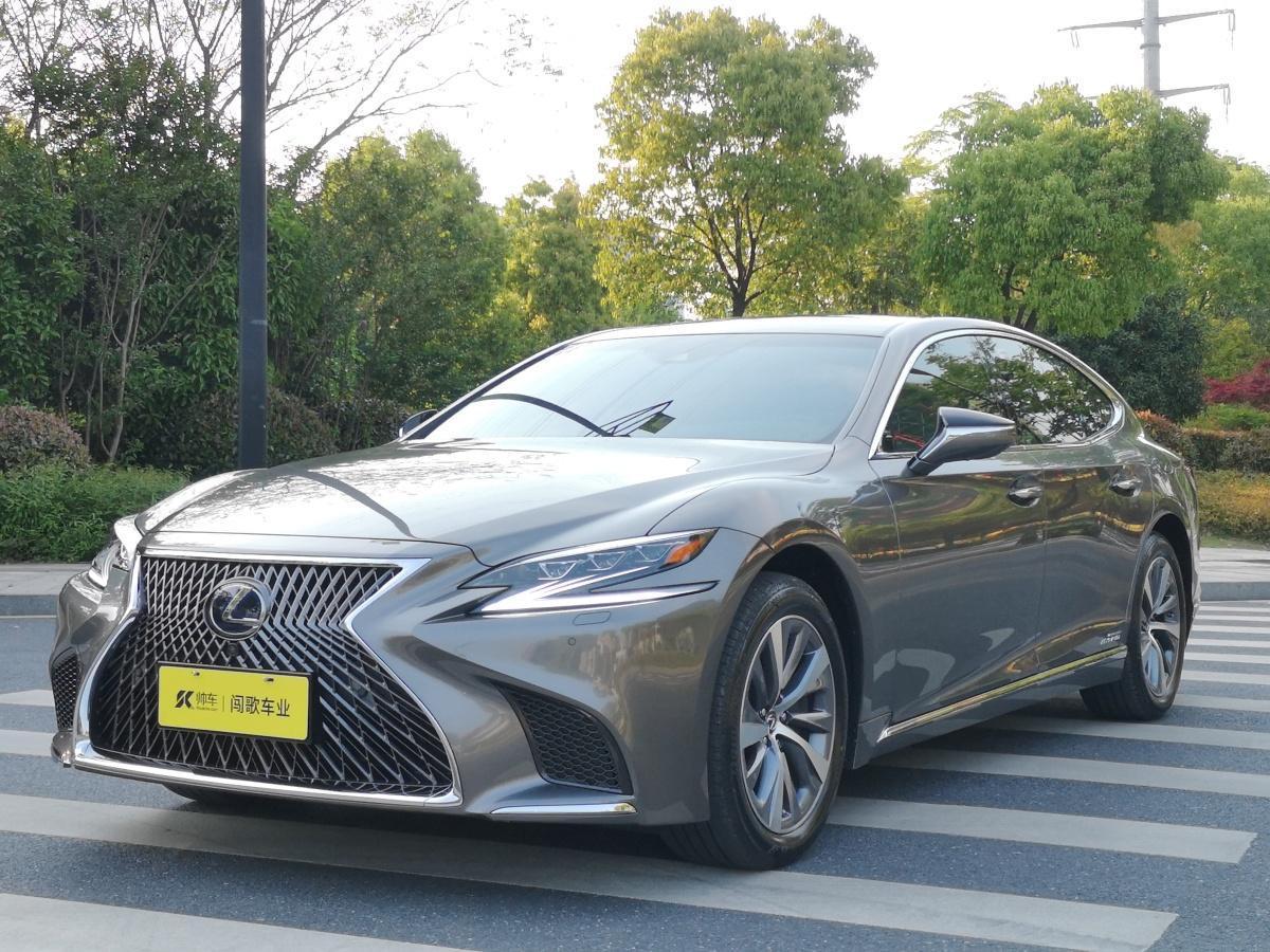 【杭州】2020年4月 雷克萨斯 ls 2020款 500h 卓越版 国vi 银灰 自动