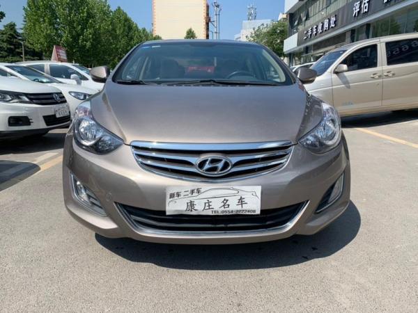 现代 朗动  2013款 1.6L 自动尊贵型