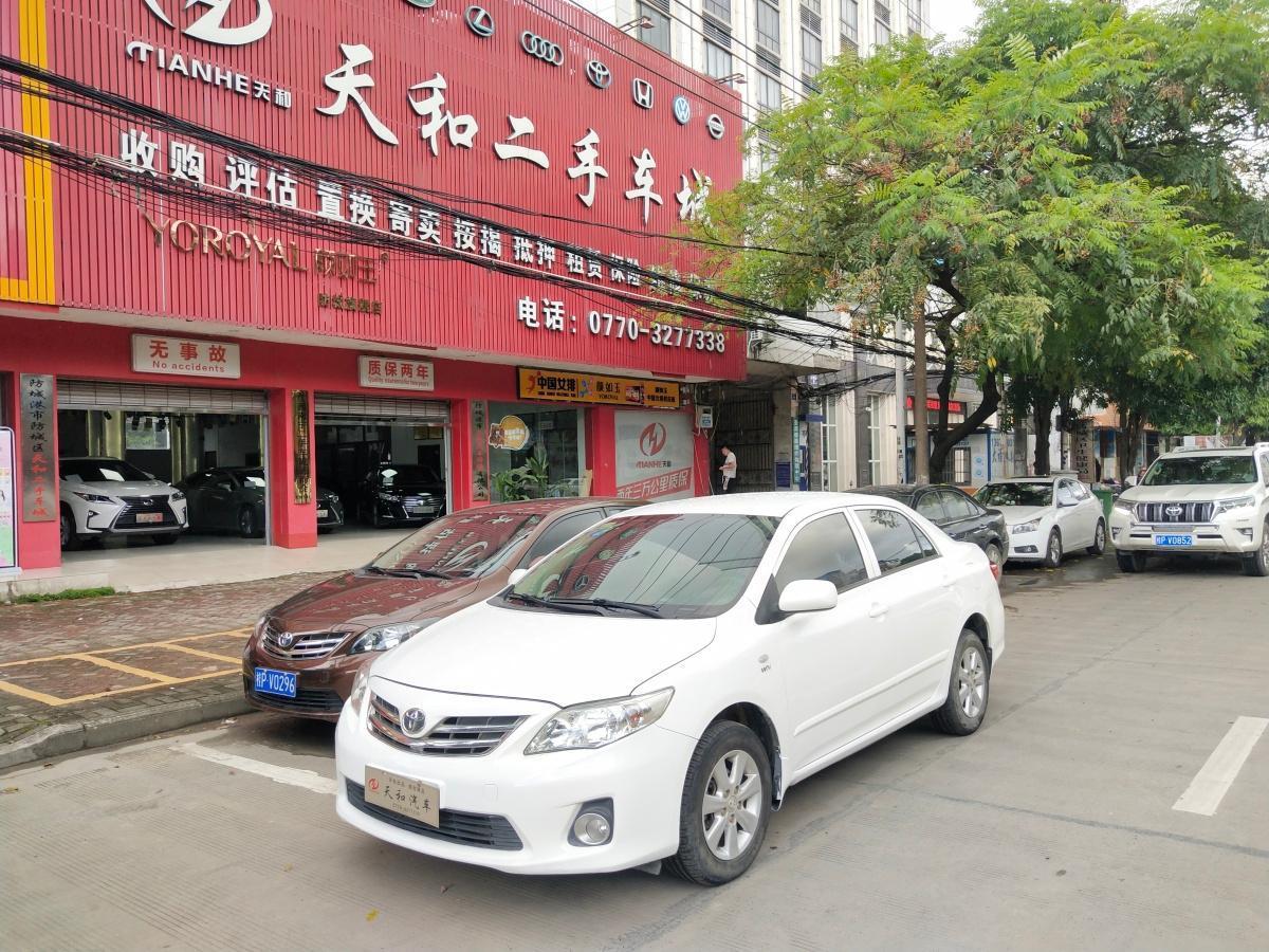 2010年10月丰田 卡罗拉 2011款 1.6l 自动gl