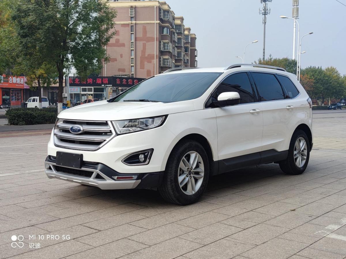 唐山2017年7月福特锐界2017款ecoboost245两驱铂锐型5座白色自动档
