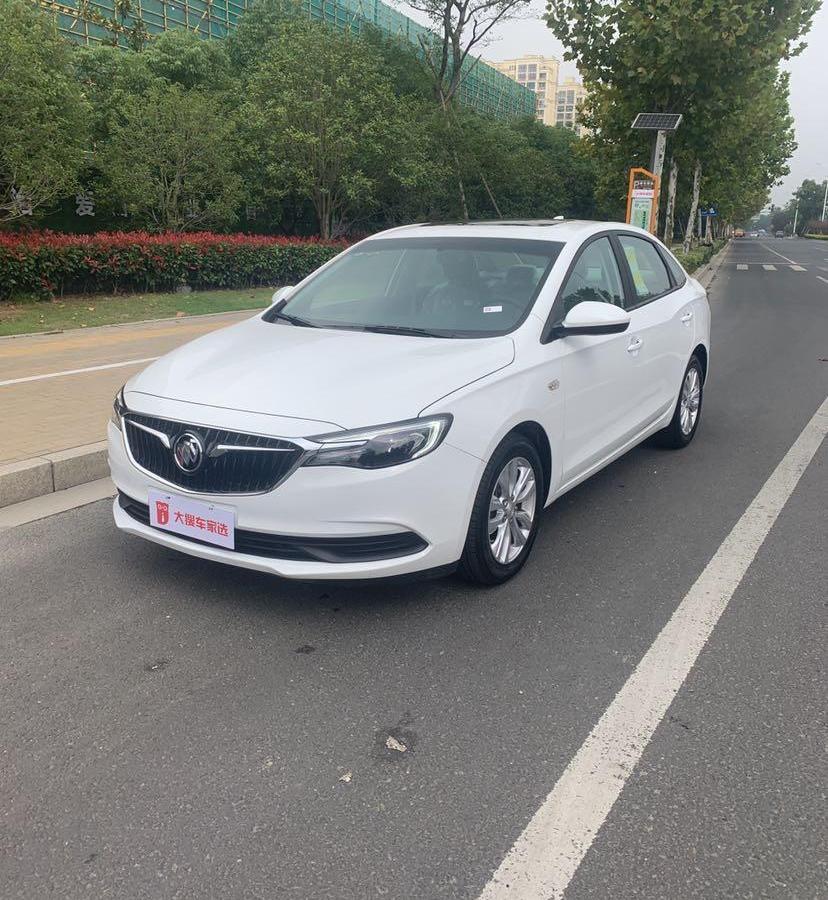 湖州2020年7月别克阅朗2019款15t双离合互联精英型白色自动档