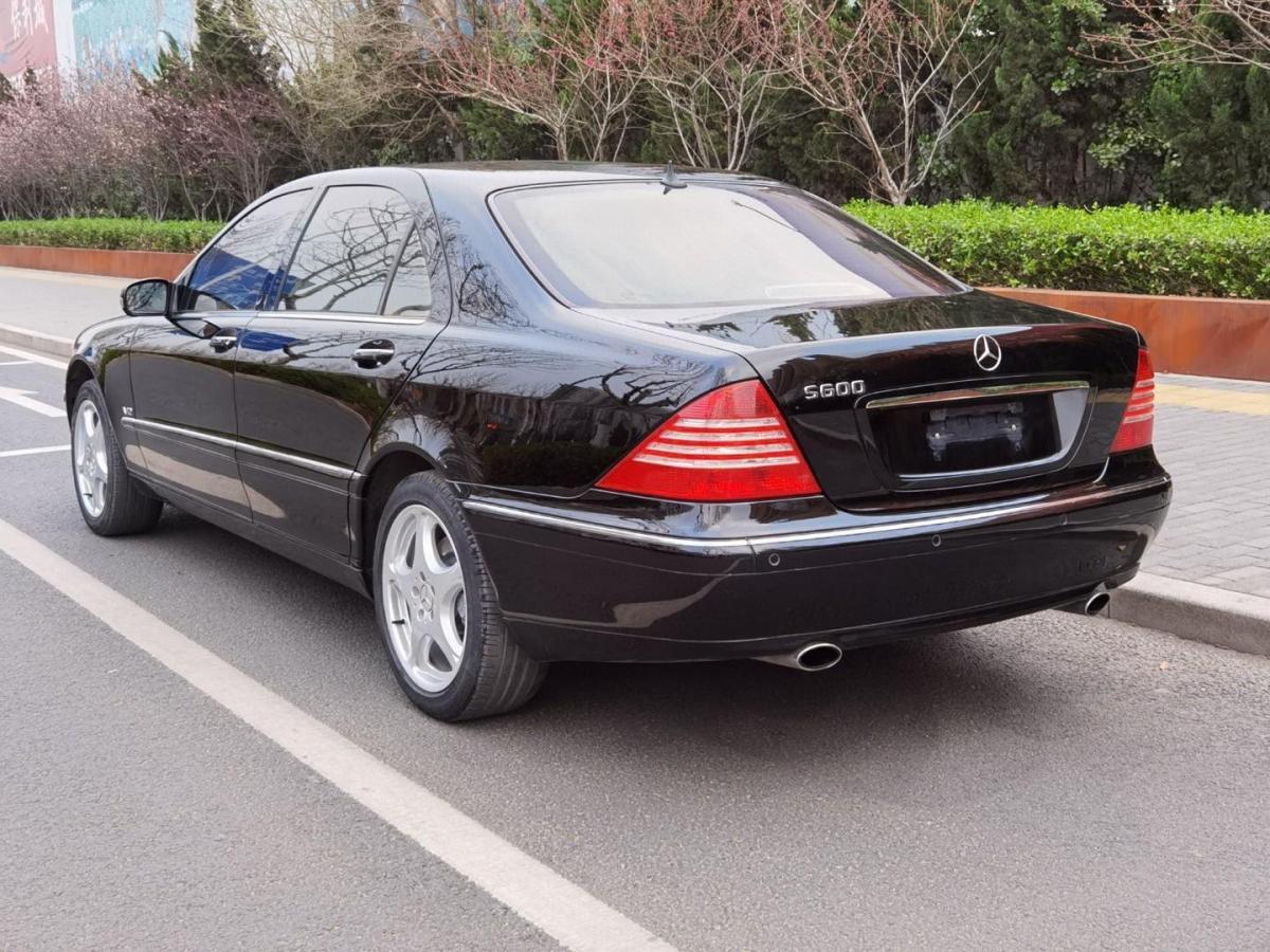 【淄博】2003年6月 奔驰 奔驰s级 2004款 s 600 手自一体