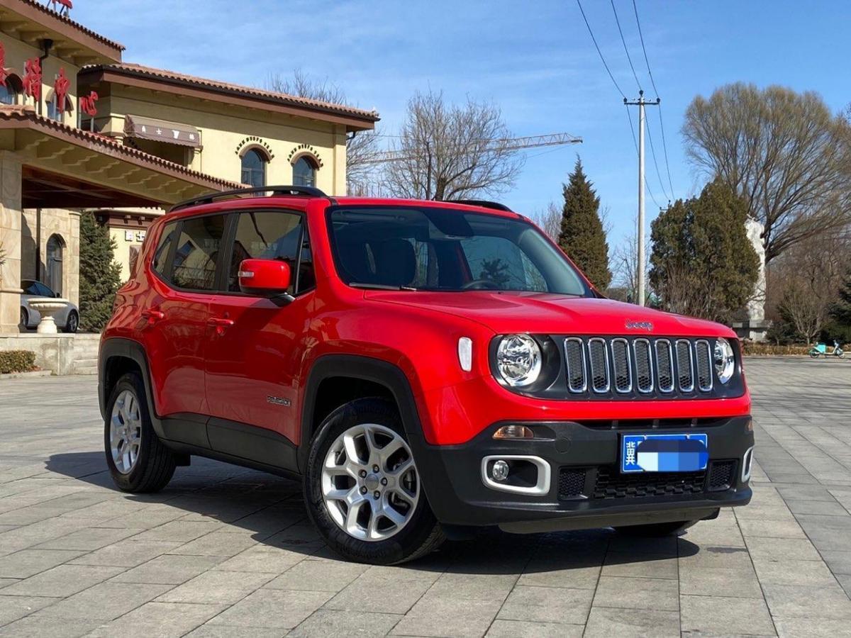 唐山2018年10月jeep自由侠2017款180t自动劲能版红色自动档