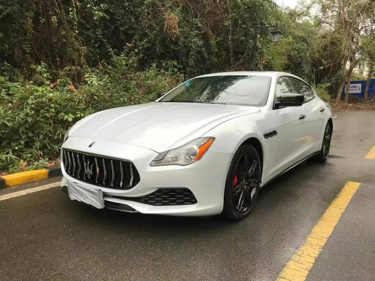 昆明未上牌玛莎拉蒂总裁2015款38t标准型白色手自一体